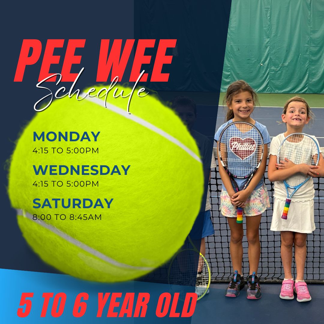 Kids' tennis program details