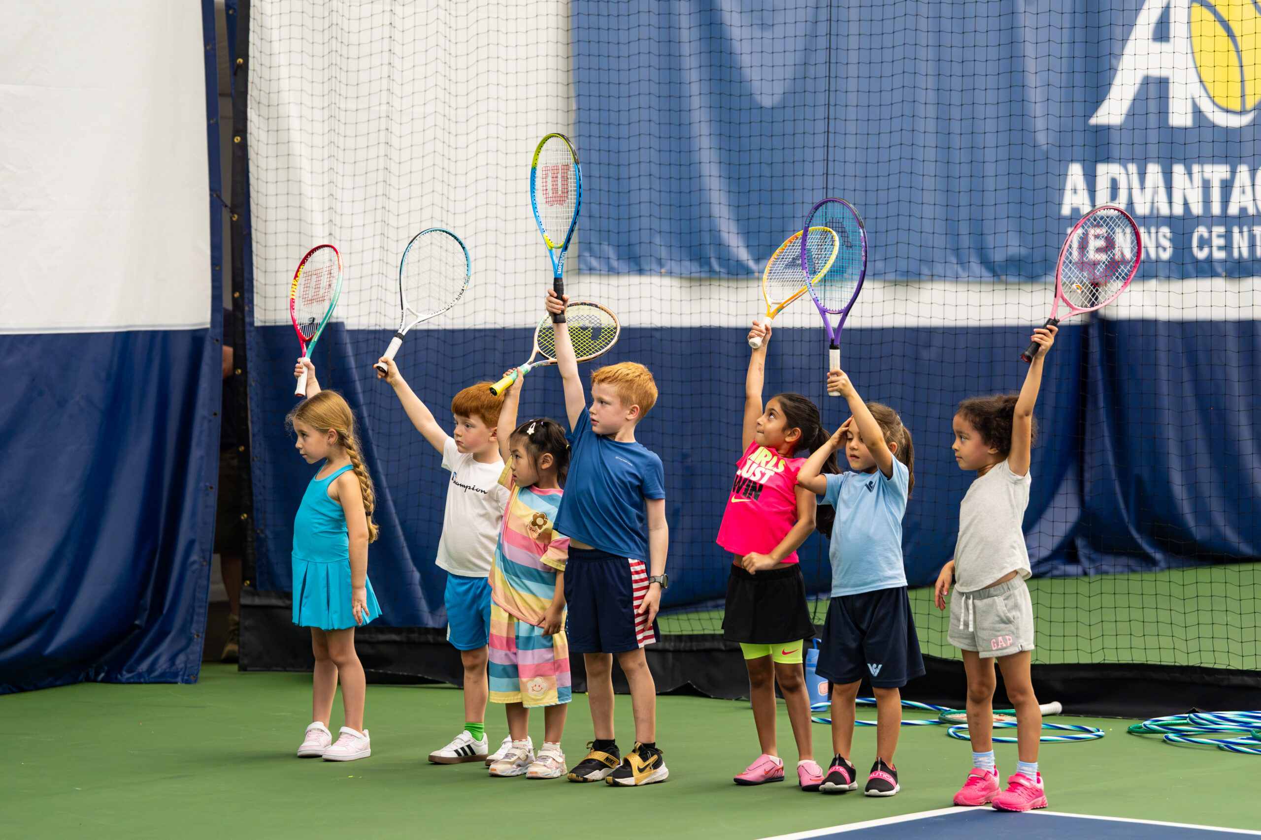 Junior tennis programs at Advantage Tennis Center