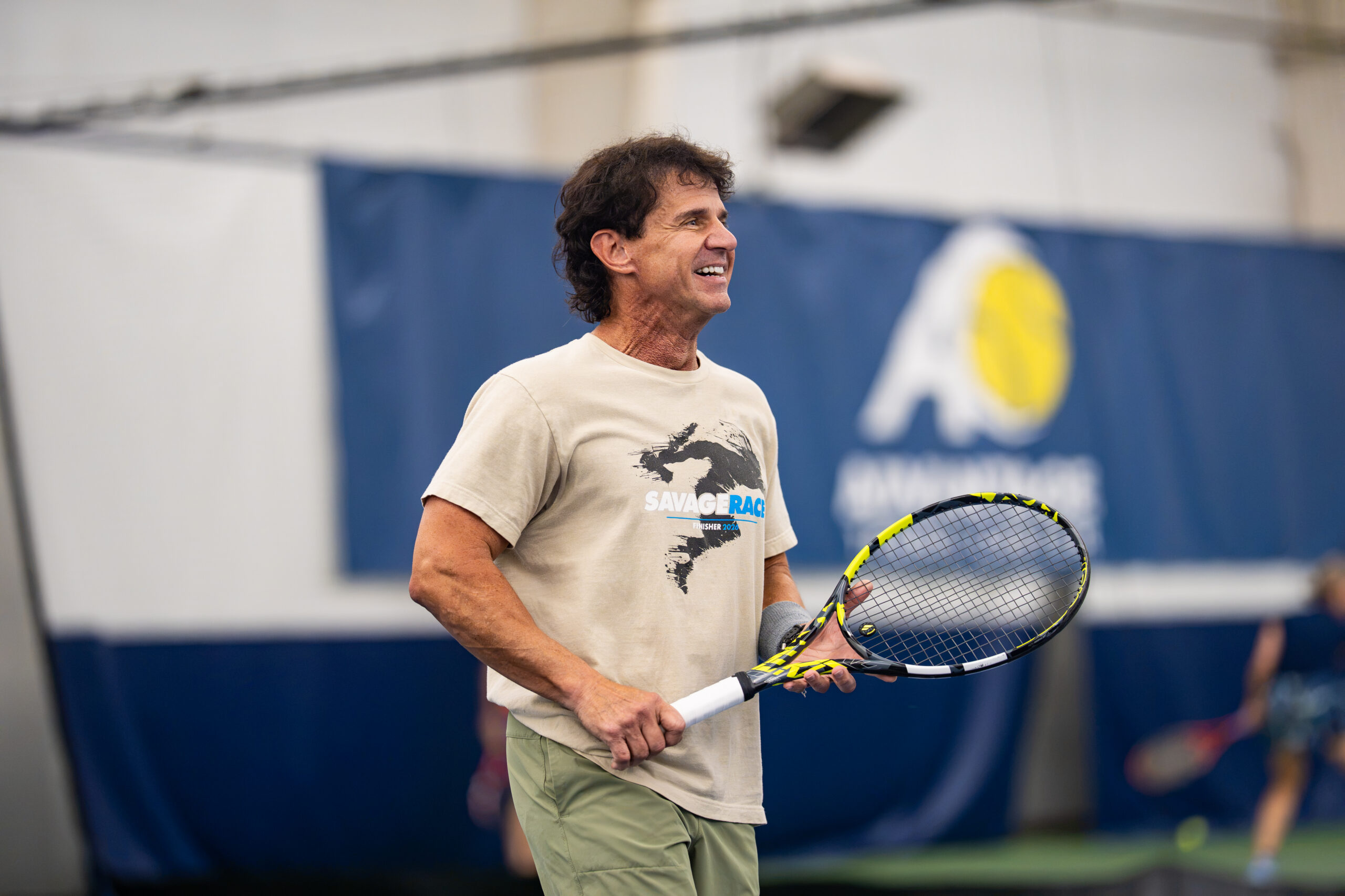 Tennis players at Advantage Tennis Center